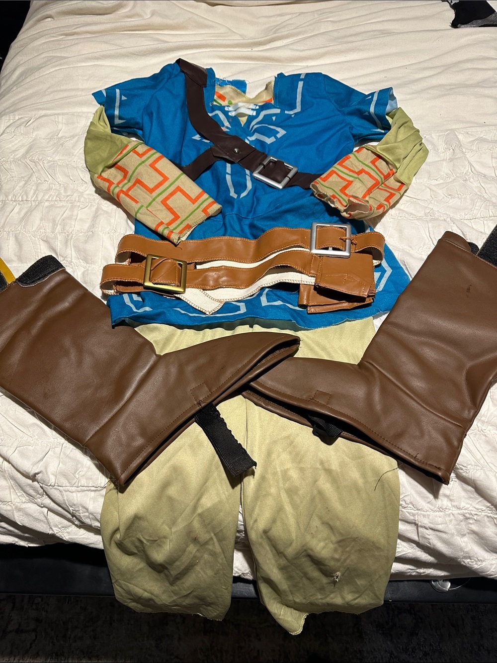 Kids legend of Zelda linc costume
